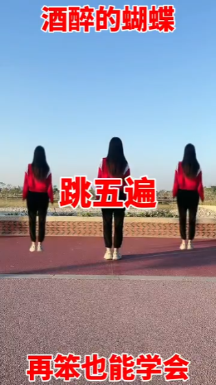 最火广场舞《酒醉的蝴蝶》教学